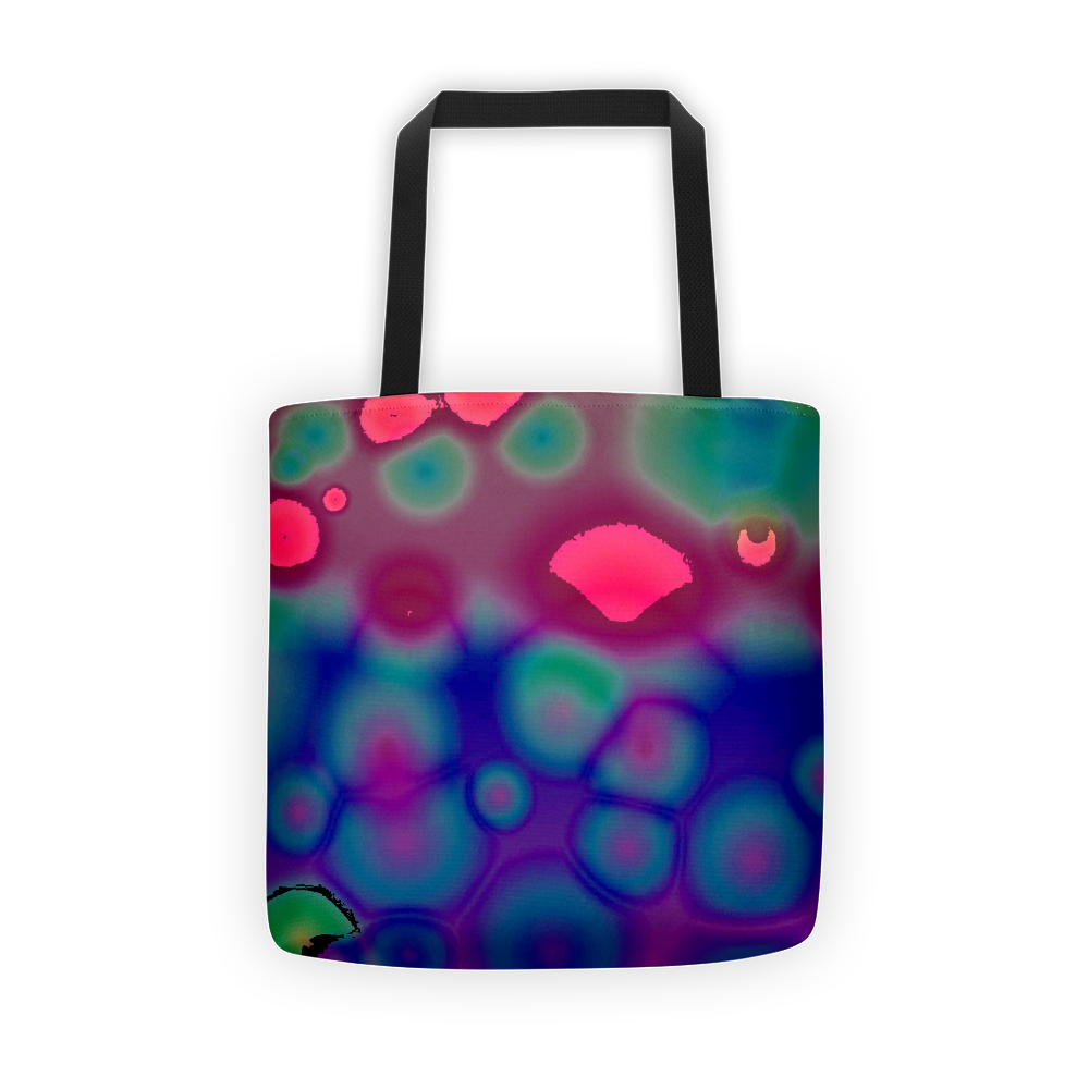 DESIGNER TOTE - Dark and Bubbly
