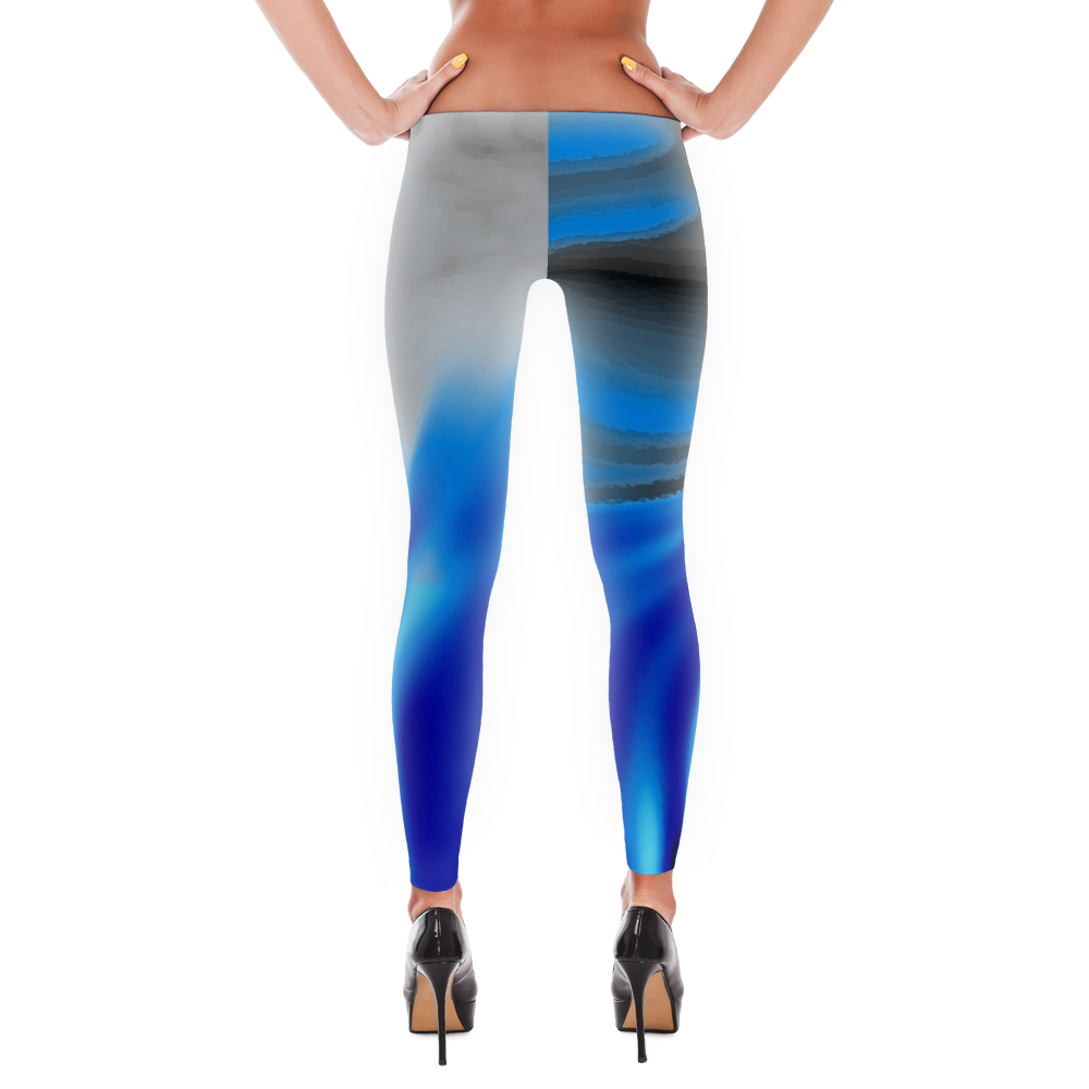 DESIGNER LEGGINGS - Blue Desire