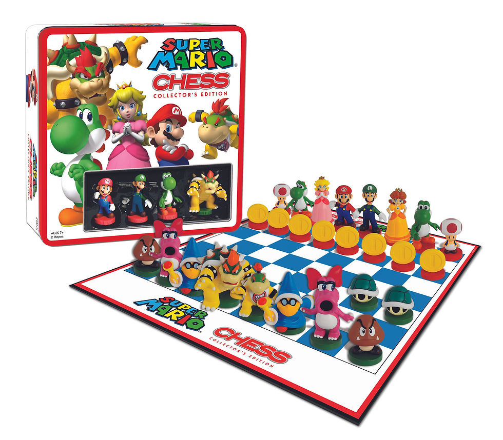 Super Mario Brothers Chess Set