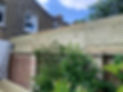 New long fence installed in terraced home garden by Master Fencing