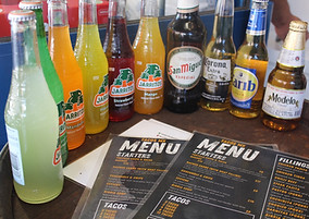 Mexican Margarita and other soft drinks
