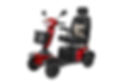 Large Red Mobility scooter