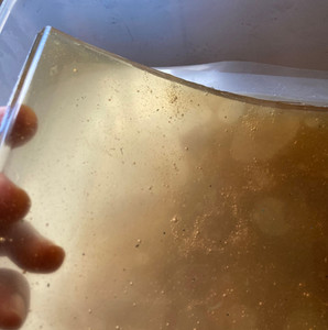 Homemade gelatine printing plate