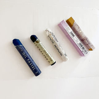 Oil Pastels for Artists - mungyo, sennelier, caran d'ache, holbein