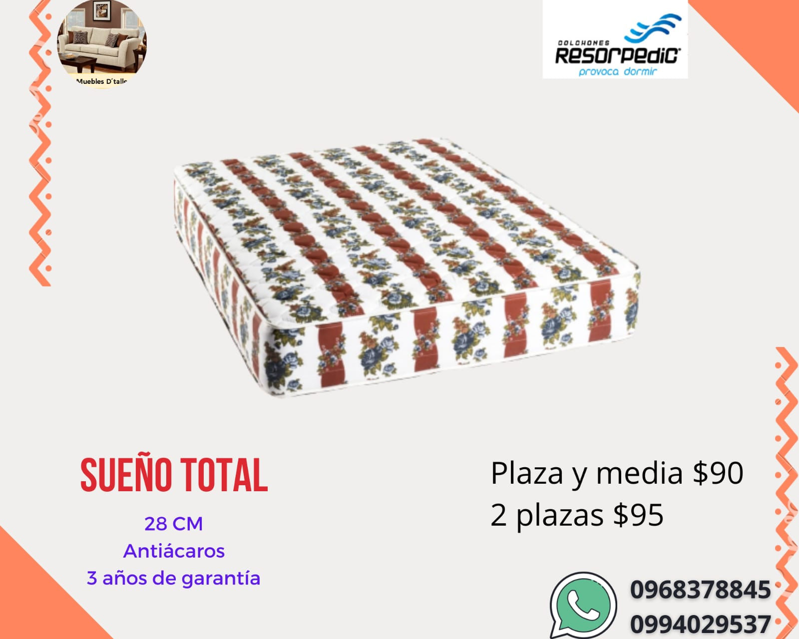 Sueño total 28cm
