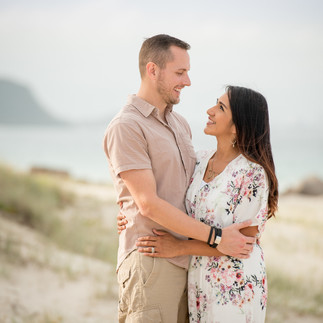 couple portraits at Currumbin Alley Beach Gold Coast