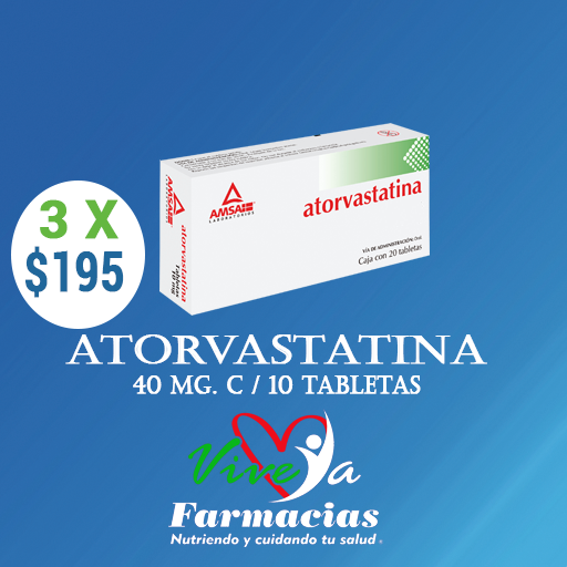 Atorvastatina 40 mg.
