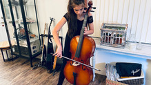 Angelina on the cello