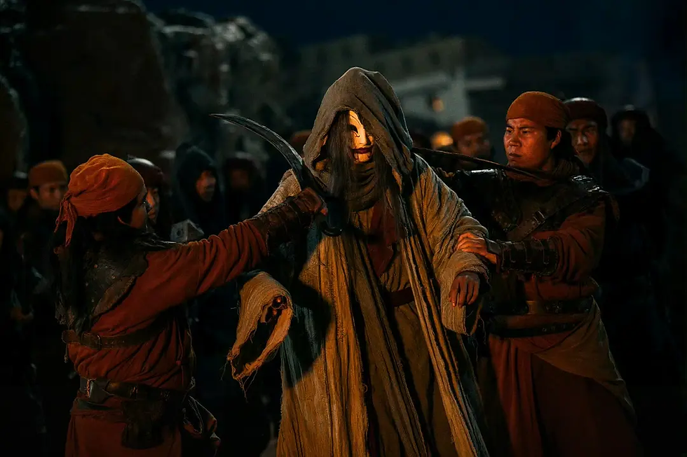 Movie Stills from Blades of the Guardians