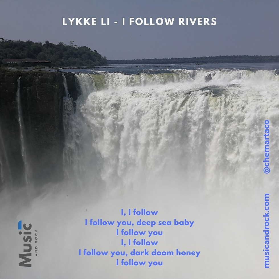 Single cover of I Follow Rivers
