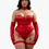 Thumbnail: Scarlet After Dark Teddy Set | 6 PCS Set 