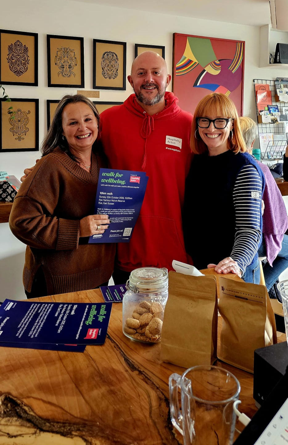 Natasha Robinson, Craig Prentice and Sarah Broadbent