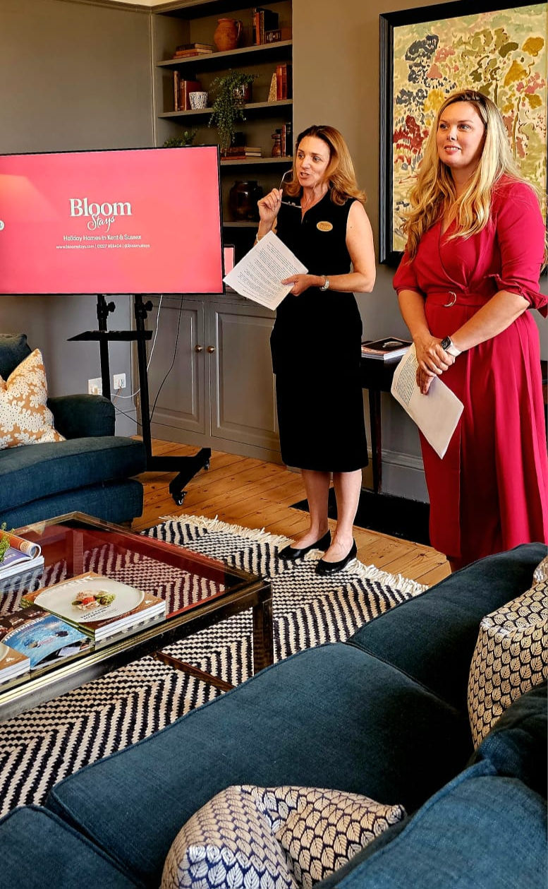 Nicky and Rowena from Bloomstays