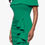 Thumbnail: "KOURTNEY" SCUBA CREPE OFF THE SHOULDER RUFFLE MIDI / Size 4