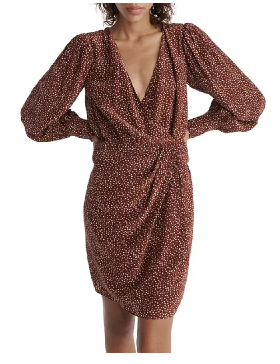 Thumbnail: Maroon Moon Dress / Size XS