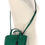 Thumbnail: 100% Leather Microtote in Emerald Green