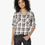 Thumbnail: Plaid Button Down with Drawstring Hem / Size Medium