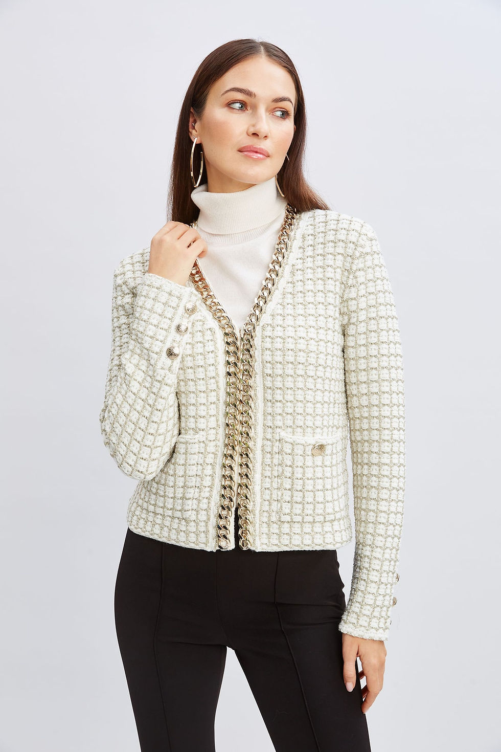 Thumbnail: The Trista Chain Cardigan / Size M