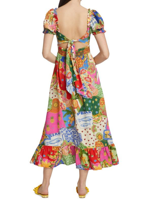 Thumbnail: The Sunny Mix Midi Dress / Size XS