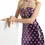 Thumbnail: Ramona Geometric Sequined Strapless Gown / Size 8