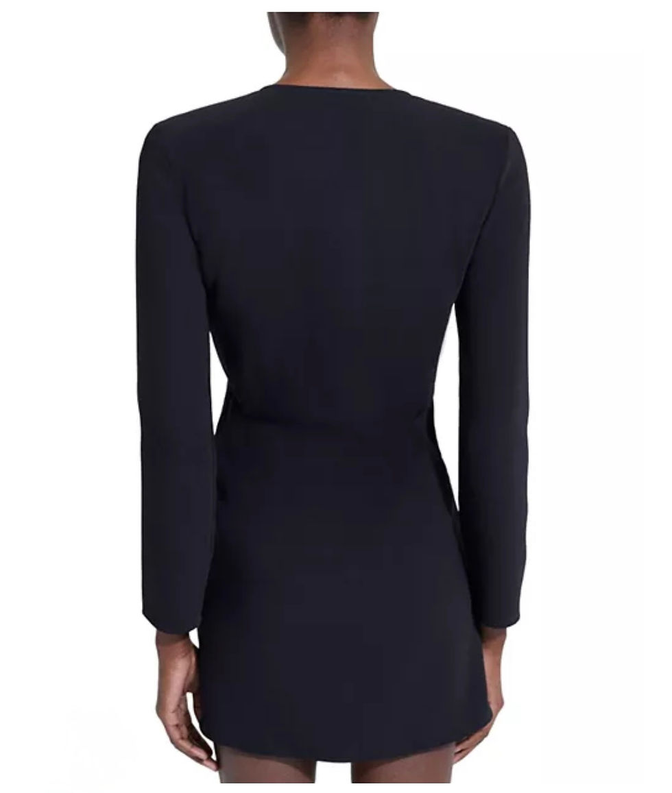 Thumbnail: Glam V-Neck Dress / Size M