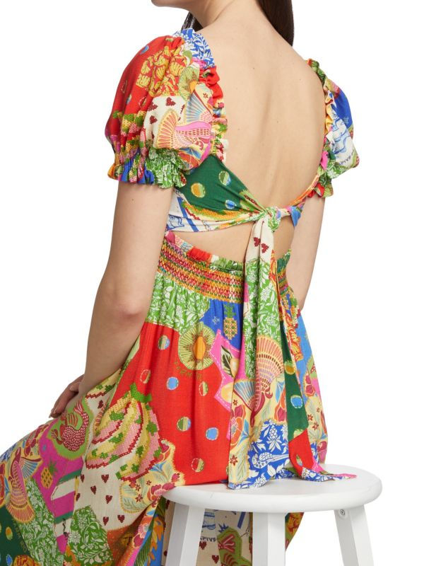 Thumbnail: The Sunny Mix Midi Dress / Size XS