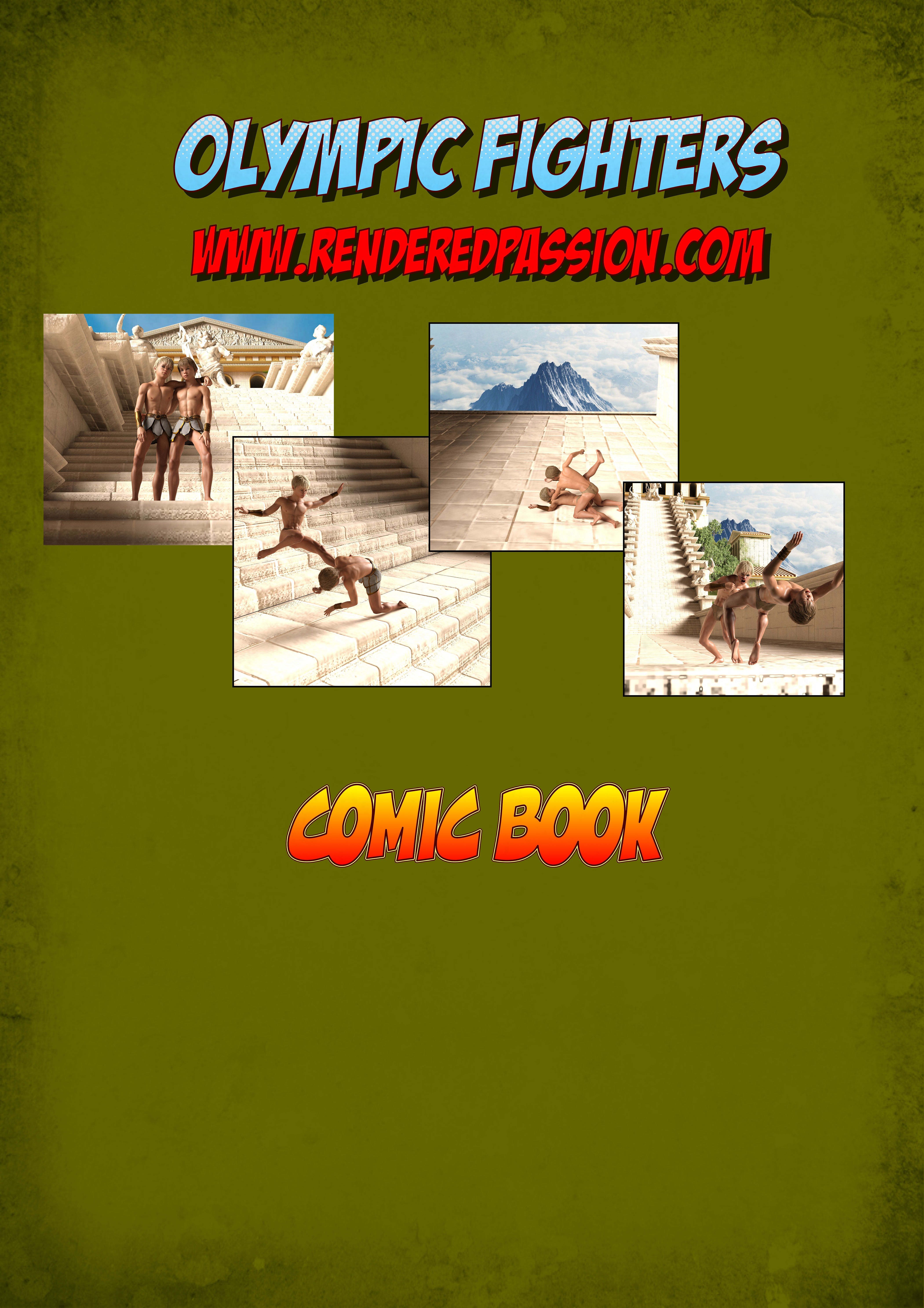 Comic- Olympic Fighters