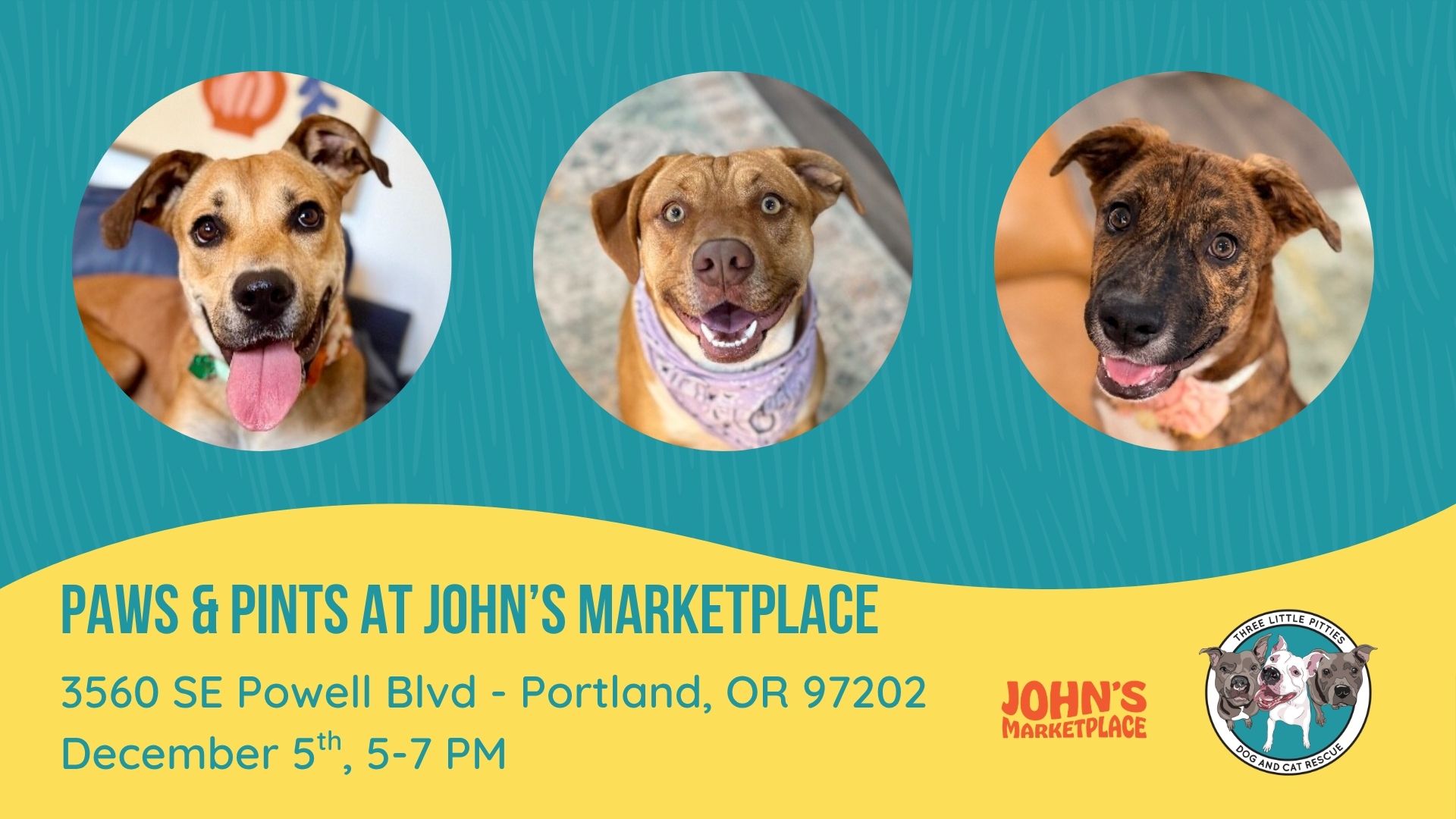 Paws & Pints at John's Marketplace