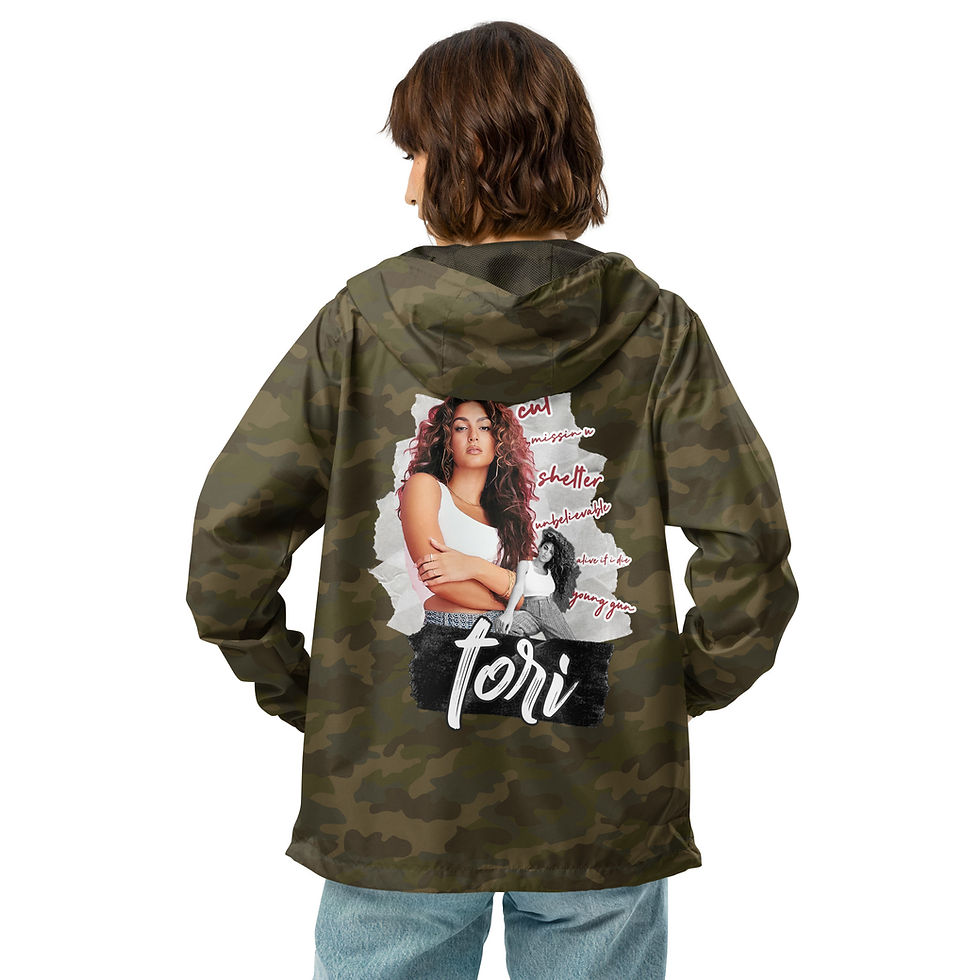 Thumbnail: YTK Tori Unisex lightweight zip up windbreaker