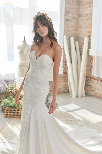 Weston Crepe Wedding Dress Sottero Midgley Fairytales Bridal