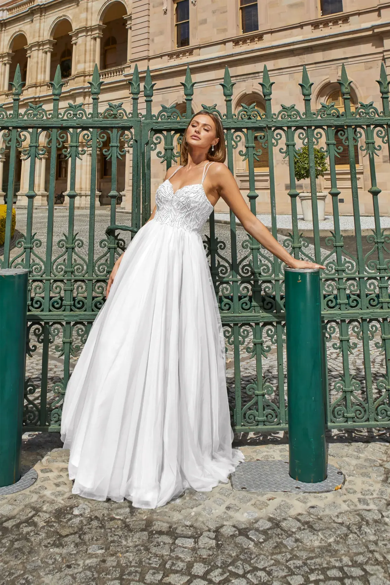 Beaded Debutante Dress