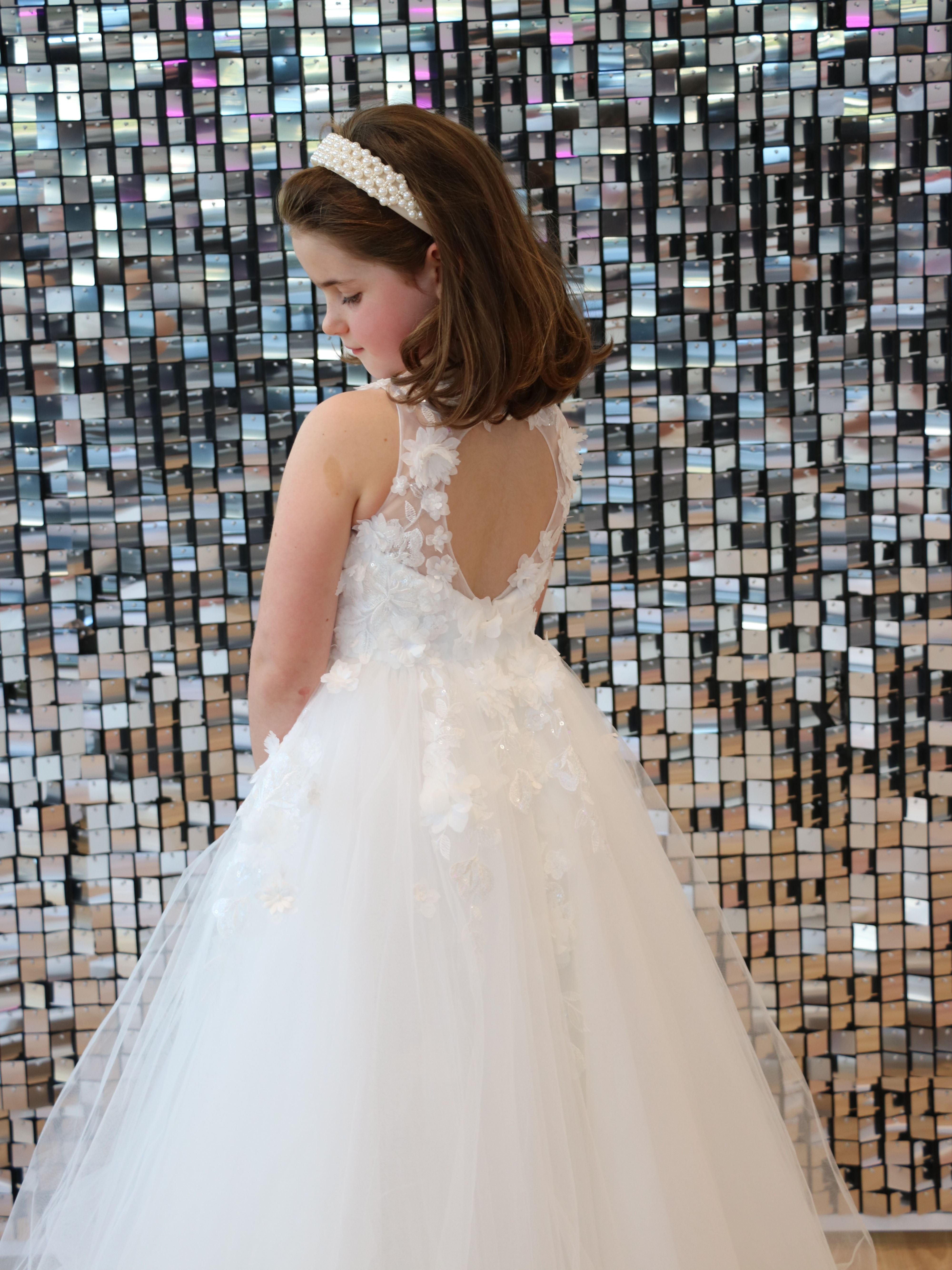 Ivy - Lace Flower Girl Dress