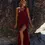 Thumbnail: Bridesmaid V neck dress