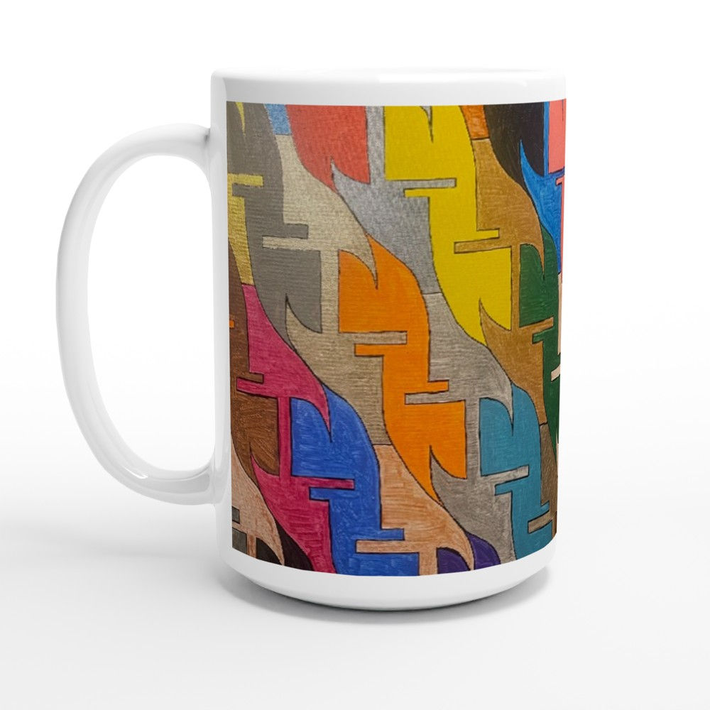 White 15oz Ceramic Mug