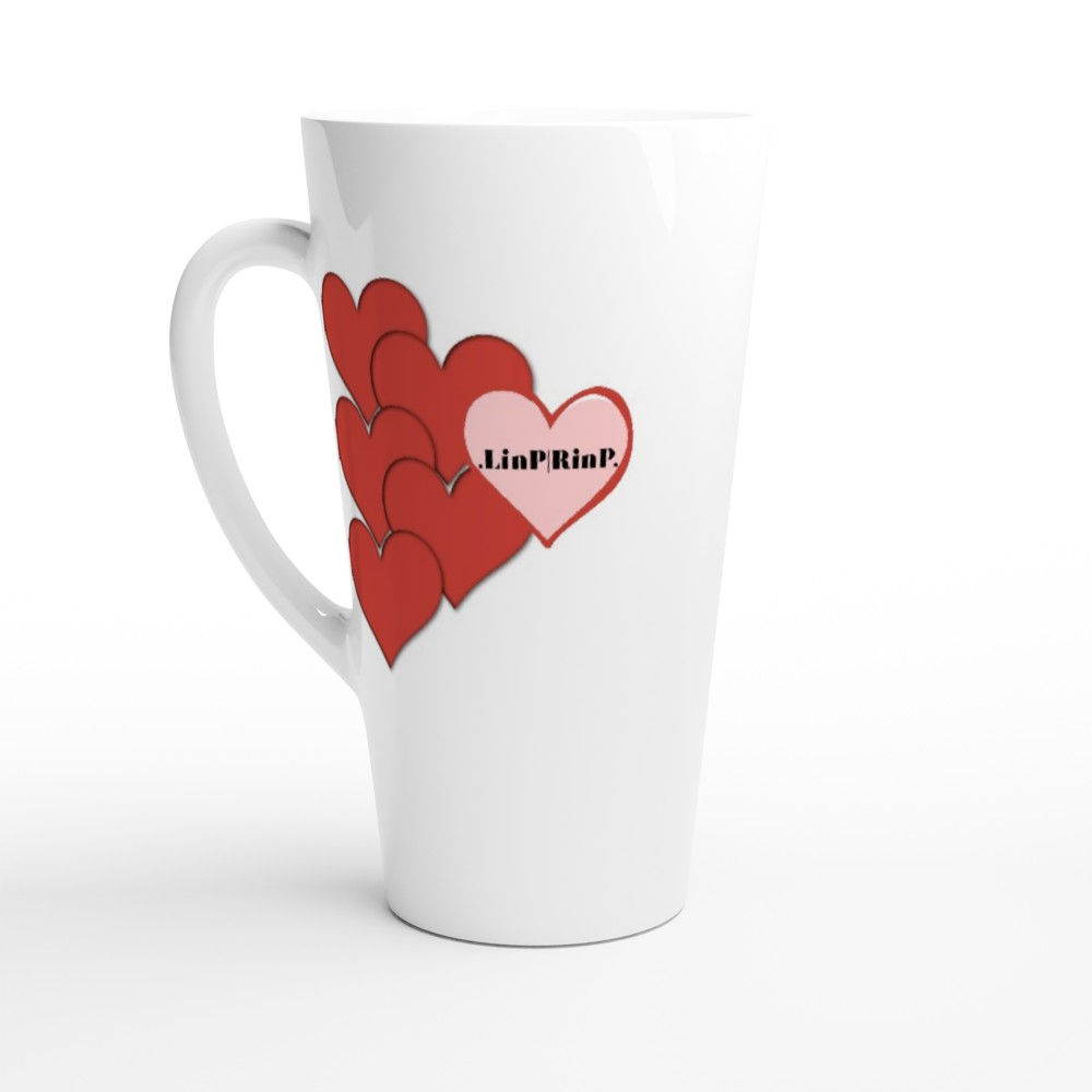 White Latte 17oz Ceramic Mug