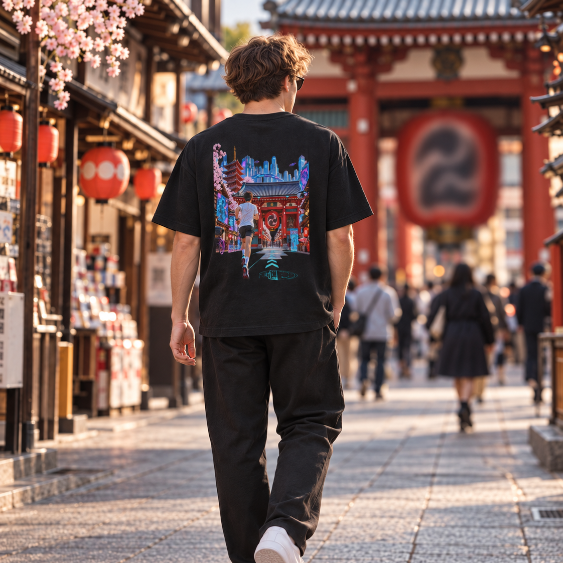 Asakusa Cyberpunk – Unisex T-Shirt