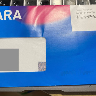  LEBARAの封筒
