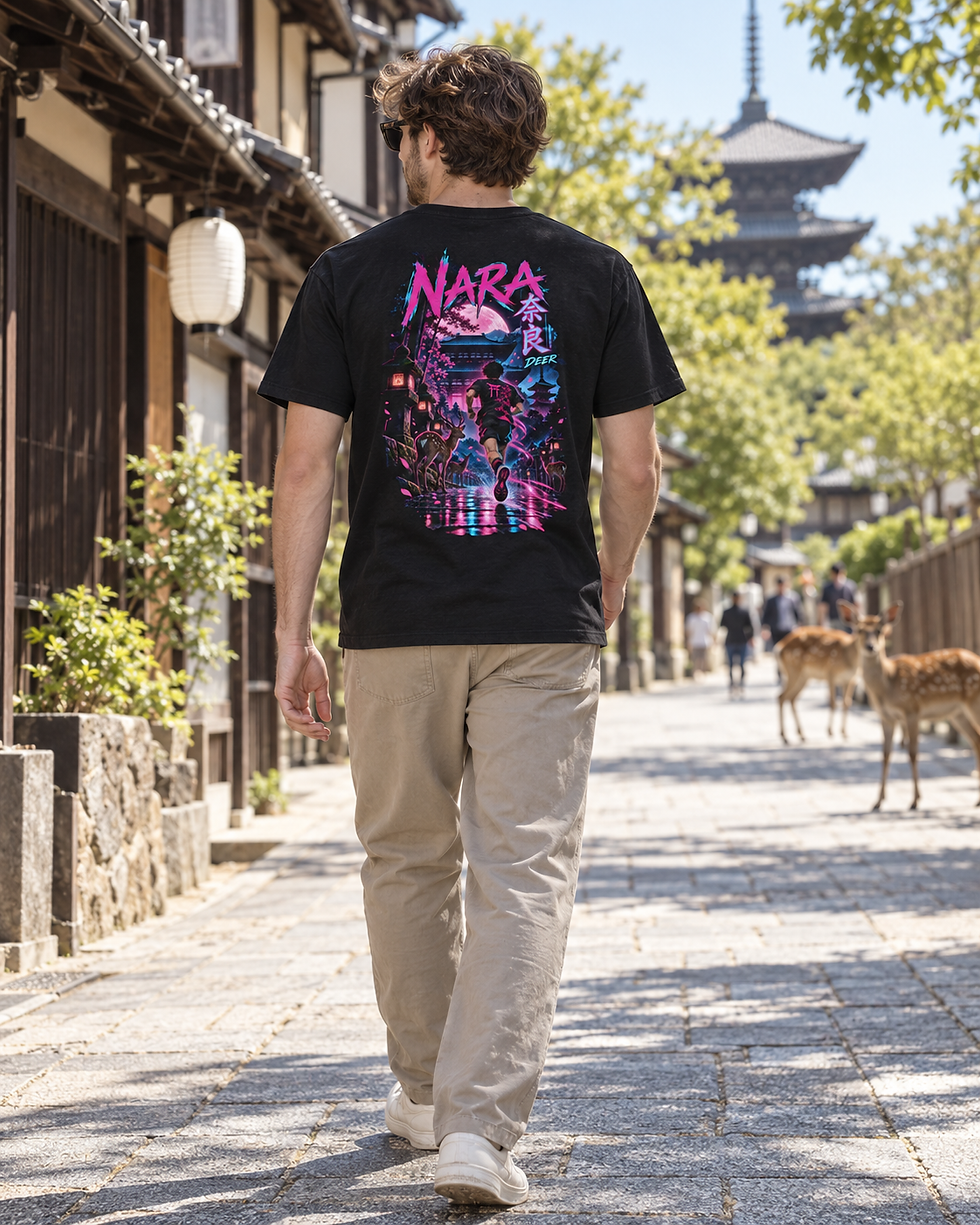 Thumbnail: Nara Cyberpunk – Unisex T-Shirt
