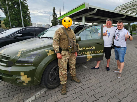 Воїни Нацгвардії отримали черговий автомобіль від "Нащадків"