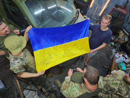 Святкуємо День народження Залужного разом з морпіхами!