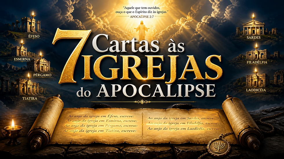 BOLETIM 1336 - 7 Cartas às Igrejas do Apocalipse
