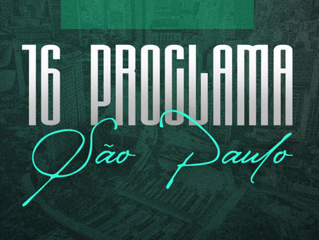 BOLETIM 1165 - 16º PROCLAMA SÃO PAULOO desafio de cumprir o IDE – Missões Urbanas