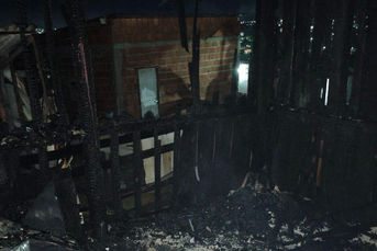 Incêndio causado por vazamento de gás deixa homem ferido na Zona Norte de Manaus