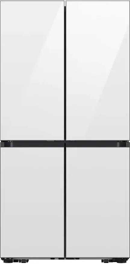 Samsung Bespoke 36" 22.8 Cu. Ft. White Glass 4-Door