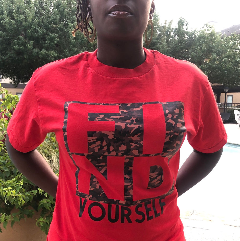 FIND yourself shirt 