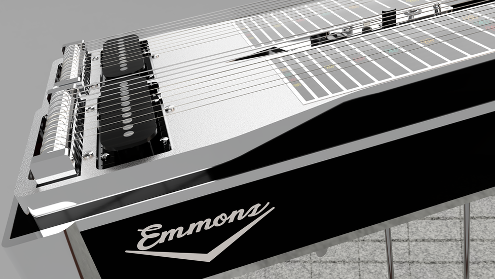 D10 - Black | Emmons Guitar Co.
