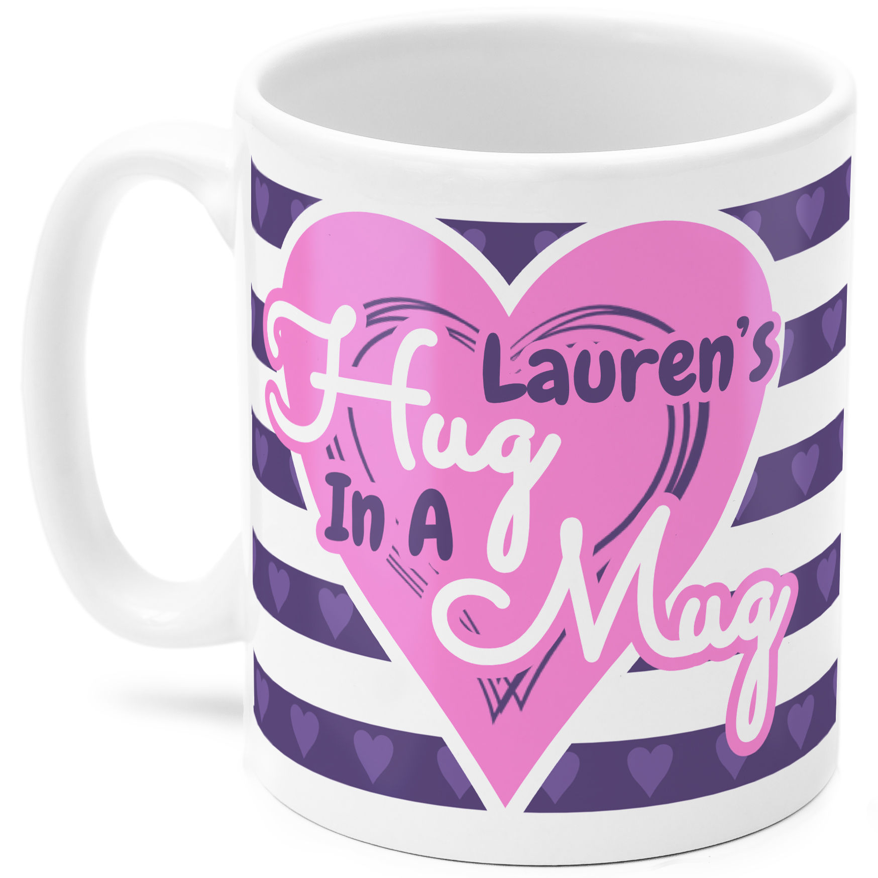 Custom Name Mug, Hug In A Mug
