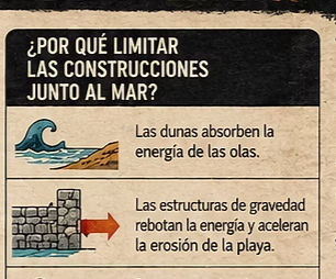 Construir sobre la playa está prohibido desde 2011: la alerta roja vuelve urgente una norma ignorada