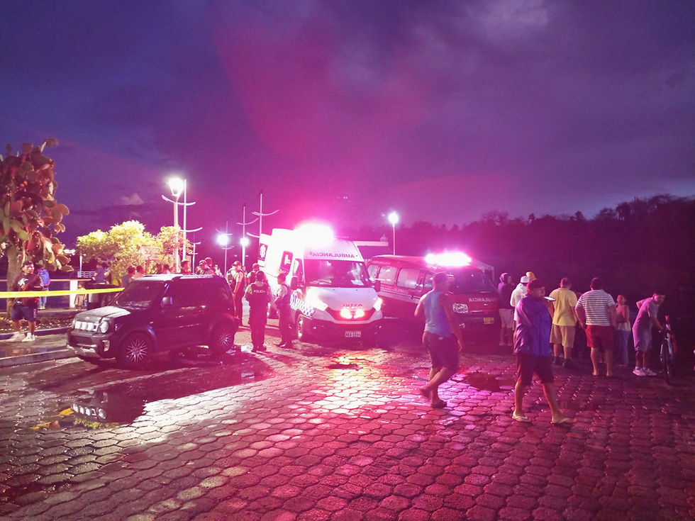 Un fallecido y 28 rescatados en operativo SAR en Puerto Ayora, Galápagos. Foto: Archivo Particular.