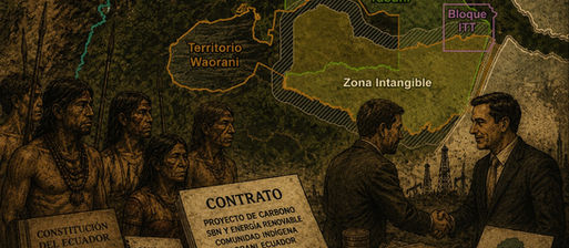 Cazadores de carbono en territorio waorani: un contrato revive disputas en la Amazonía